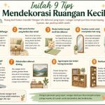 Inilah 9 Tips Mendekorasi Ruangan Kecil