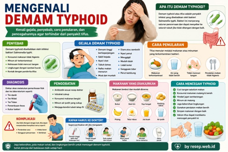 Mengenali Demam Typhoid