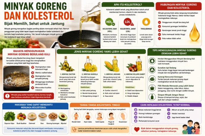 Minyak Goreng dan Kolesterol